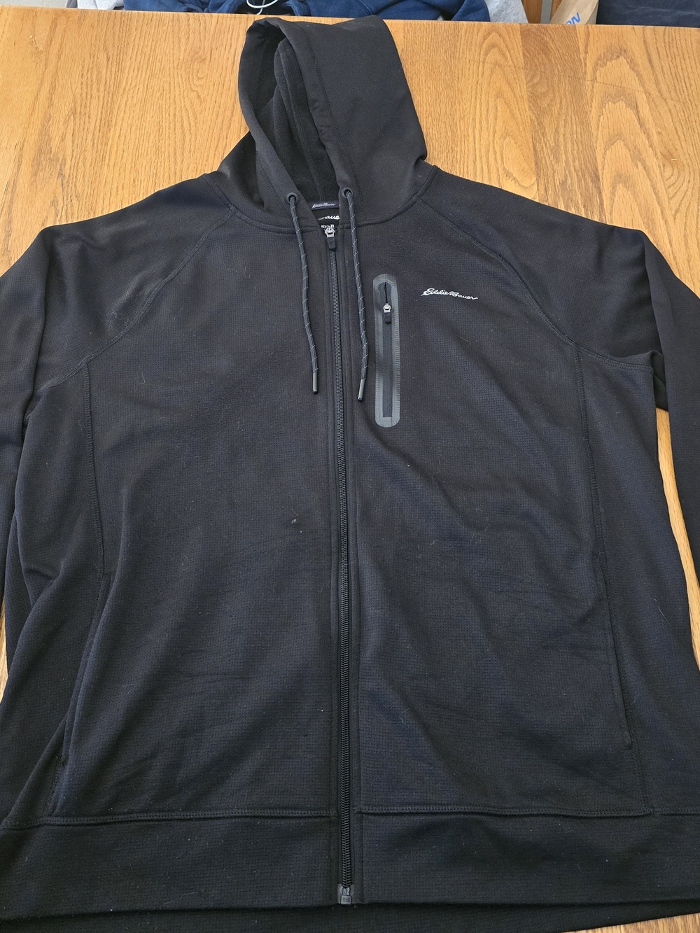 Eddie Bauer FreeDry Full Zip Hoodie Black XL